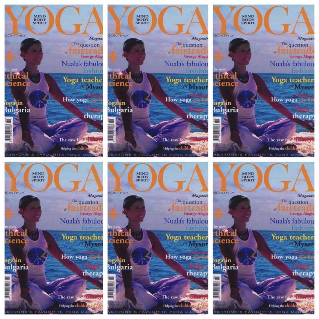 Maya Fiennes in Yoga Magazine Oct 2008