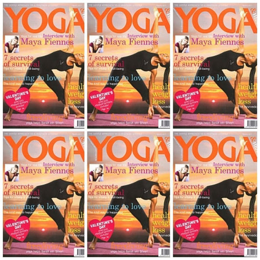 Maya Fiennes in Yoga Magazine, February 2010
