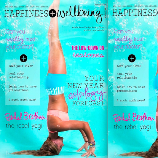 Maya Fiennes in Happiness+Wellbeing, January 2014