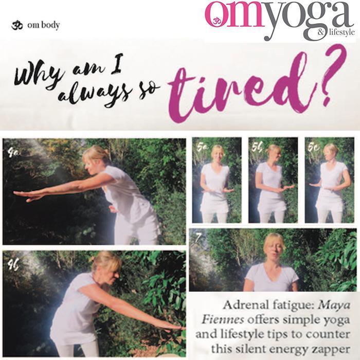 Maya Fiennes in OM Magazine