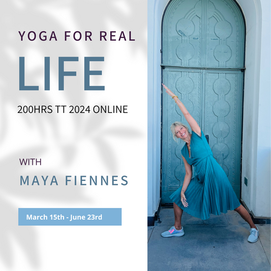 Yoga For Real Life 200HRS TT 2024 ONLINE - 4 month payment plan